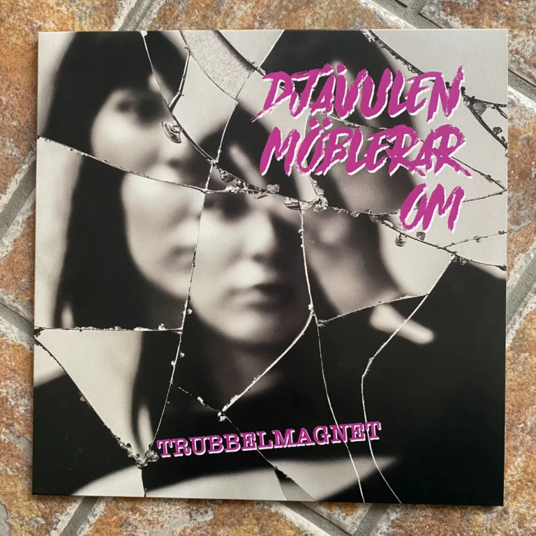 Omslagsbild med en brusten spegel